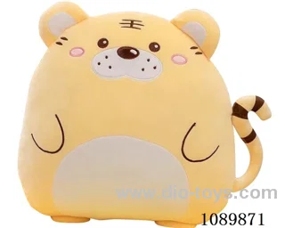 Tiger throw pillow