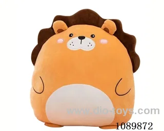 Lion throw pillow