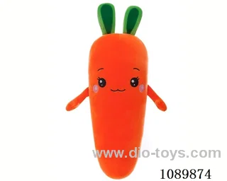 60CM carrot throw pillow