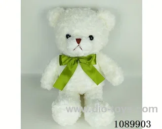 Wring white ribbon bear