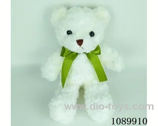 Wring white ribbon bear