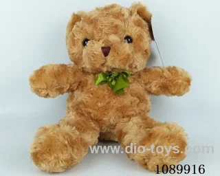 Twist flower brown ribbon bear