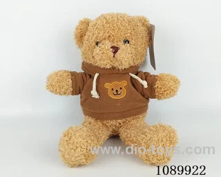 Brown hoodie bear