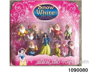 5.5 inch Princess + 7 Dwarfs in Blister card