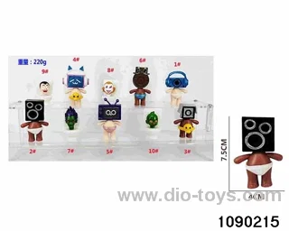 3 inch Doll Set in opp bag