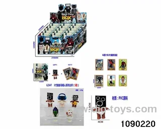 3 inch Doll Set in display box