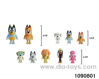 2.5-3.5 inch doll set in opp bag