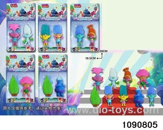 5 inch doll set in Blister card