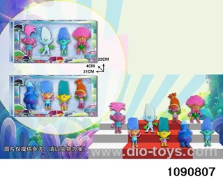 5 inch doll set in window box