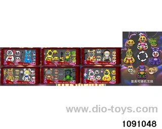 3-3.5 inch doll set in window box