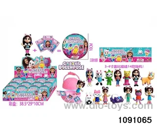 3-4 inch doll set in display box