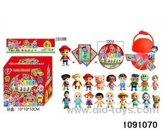 3.5-4 inch doll set in window box