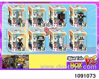 10cm doll set in window box