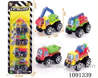 pull back Construction truck