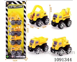 pull back Construction truck