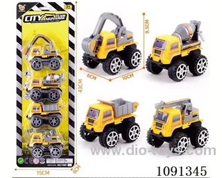 pull back Construction truck