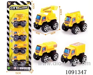 pull back Construction truck