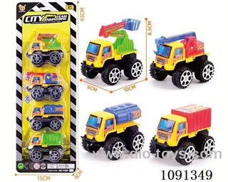 pull back Construction truck