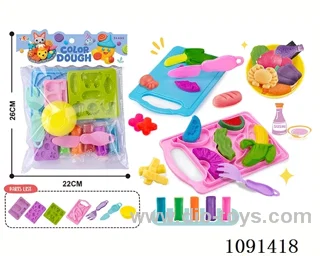 Colored clay set