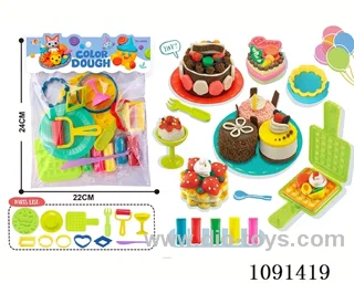 Colored clay set