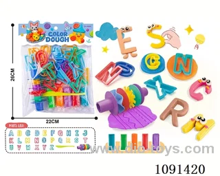 Colored clay set