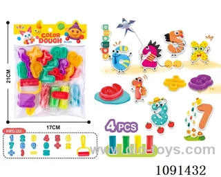 Colored clay set