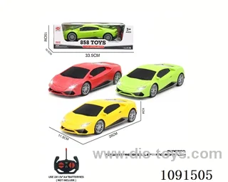 1：16 rc car with light not included battery