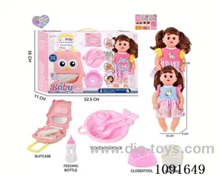 14inch 16IC doll with Food tray