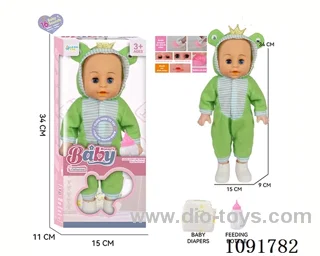 14inch 16IC doll with boots in window box