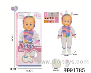 14inch 16IC doll with boots in window box