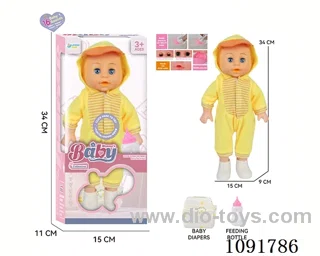 14inch 16IC doll with boots in window box