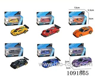 1:64 free wheel alloy car