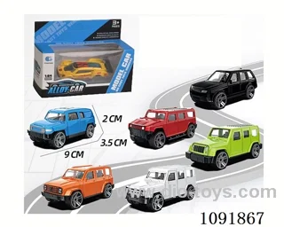 1:60 pull back alloy car
