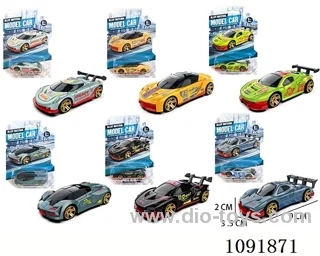 1:64 free wheel alloy car