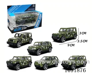 1:60 pull back alloy car