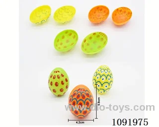 6cm Easter vertical eggshell