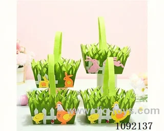 Easter non-woven basket (4 options)