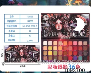 36 color eyeshadow palette