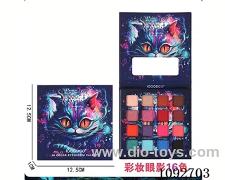 16 color eyeshadow palette