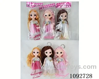 6inch keychain doll