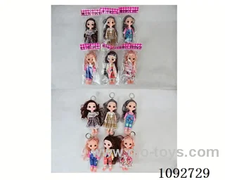 6inch keychain doll