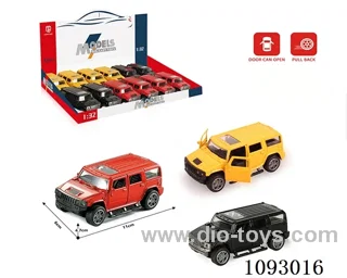 1:32 pull back alloy car