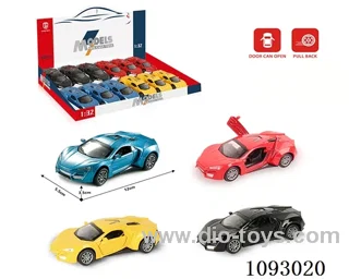 1:32 pull back alloy car