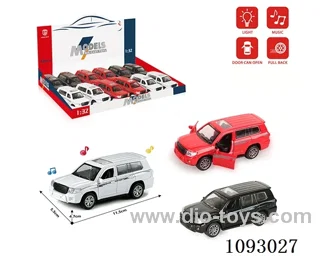1:32 pull back alloy car W L/M included battery