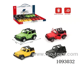 1:32 pull back alloy car