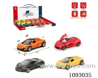 1:32 pull back alloy car W L/M included battery
