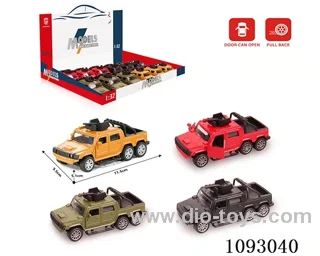 1:32 pull back alloy car