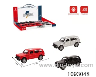 1:32 pull back alloy car