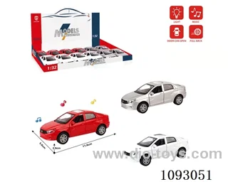 1:32 pull back alloy car W L/M included battery