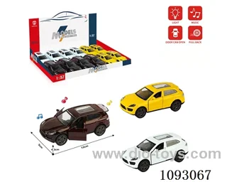 1:32 pull back alloy car W L/M included battery